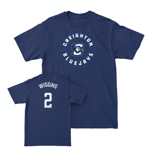 Creighton Softball Navy Staple Tee - Alexis Wiggins Youth Small