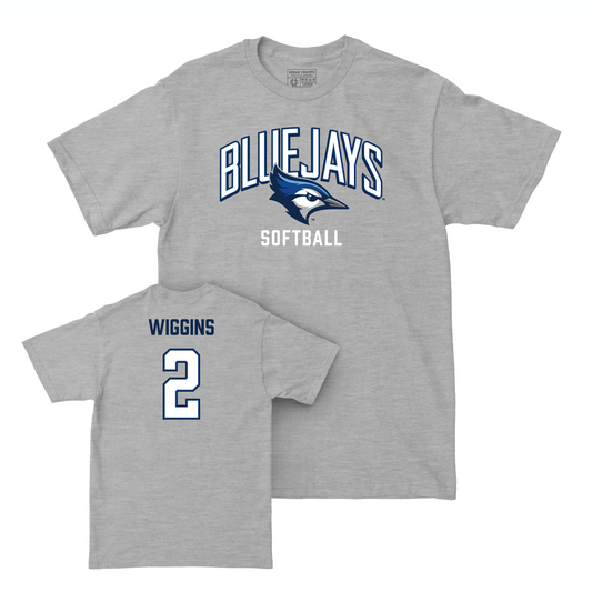 Creighton Softball Sport Grey Classic Tee - Alexis Wiggins Youth Small