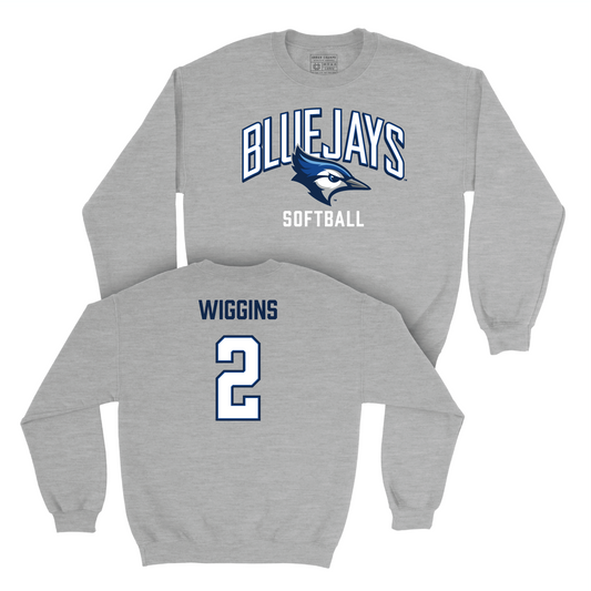 Creighton Softball Sport Grey Classic Crew - Alexis Wiggins Youth Small