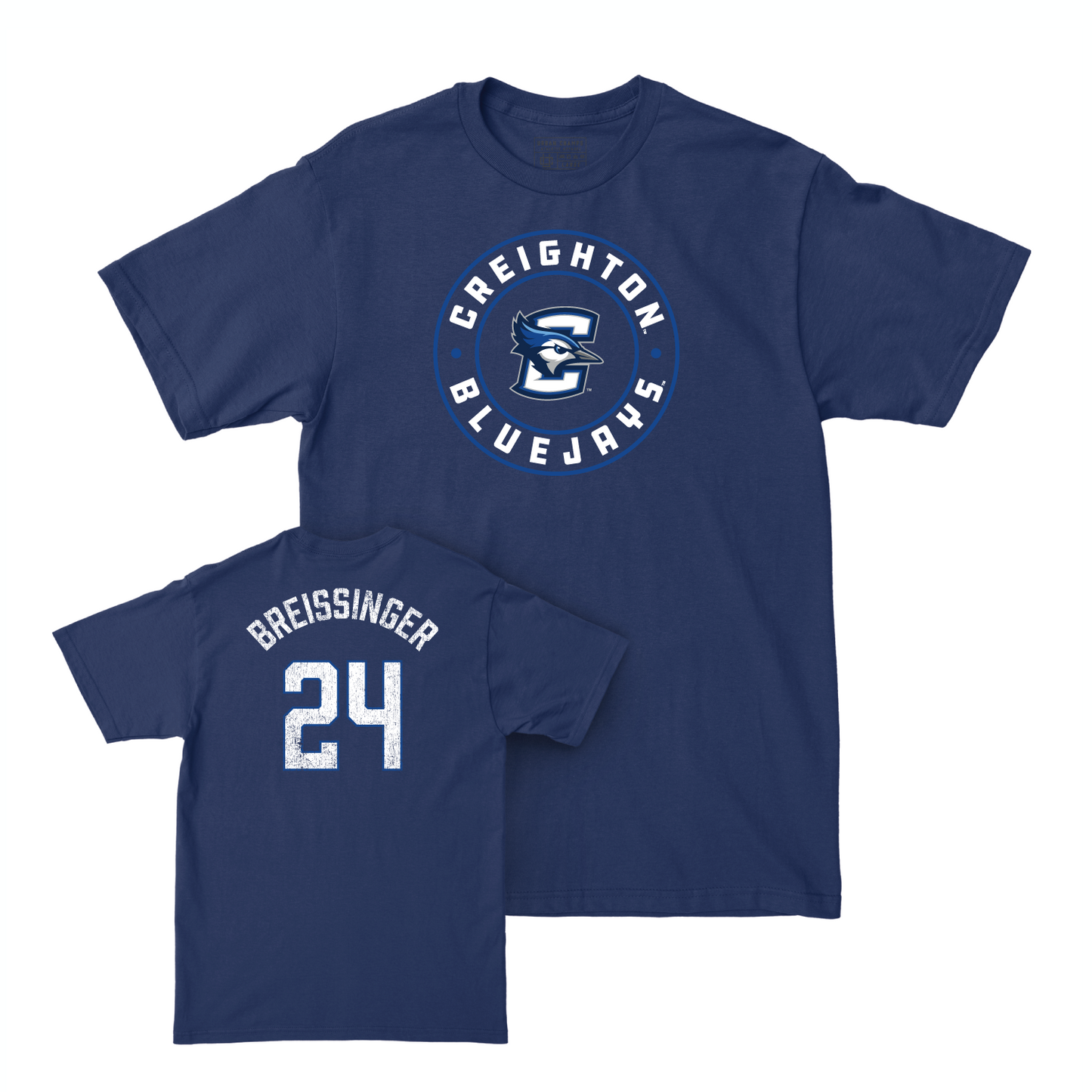 Creighton Women's Volleyball Navy Staple Tee - Sydney Breissinger Youth Small