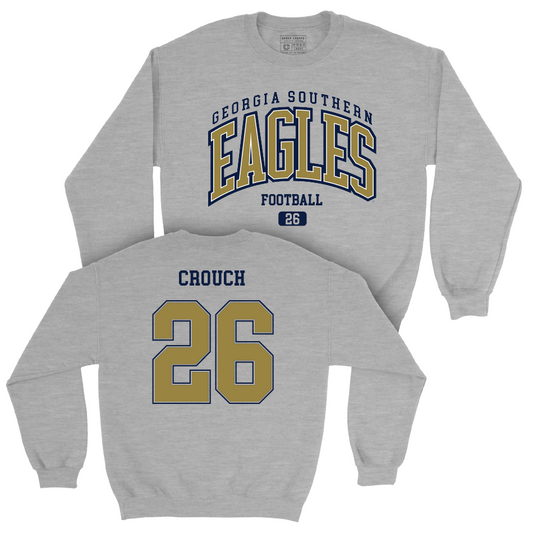 Georgia Southern Football Sport Grey Arch Crew - Chris Crouch | #26