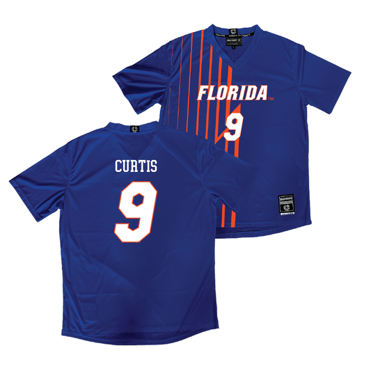 Florida Women's Soccer Royal Jersey - Josie Curtis