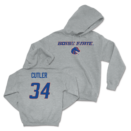 Boise State Women's Soccer Sport Grey Classic Hoodie  - Aniah Cutler