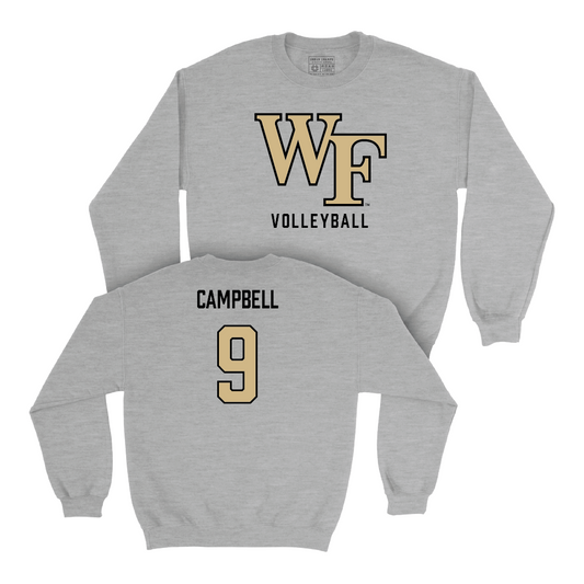 Wake Forest Women's Volleyball Sport Grey Classic Crew  - Cy Campbell