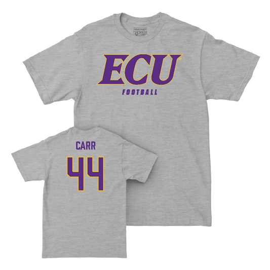 East Carolina Football Sport Grey ECU Tee   - Preston Carr