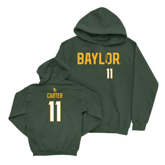 Baylor Softball Green Wordmark Hoodie  - Brooklyn Carter