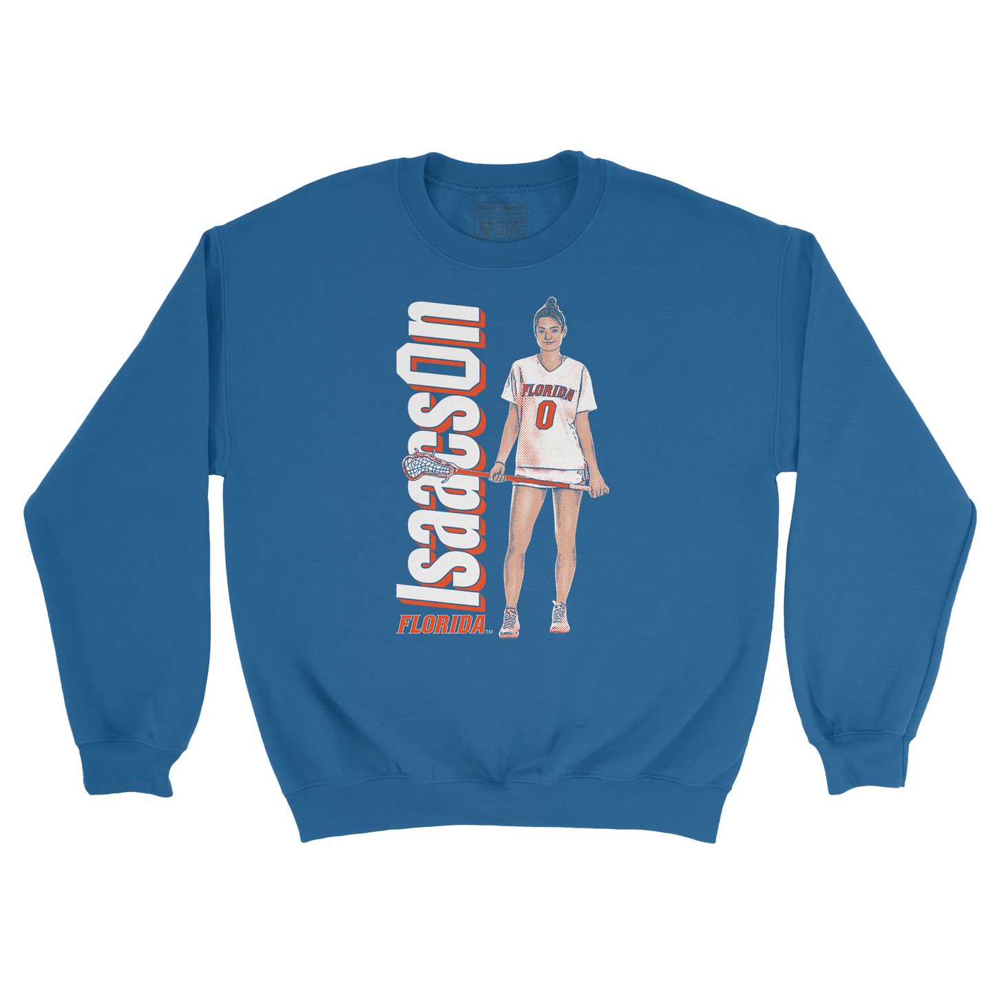 EXCLUSIVE RELEASE: Issacs0n Cartoon Blue Crewneck