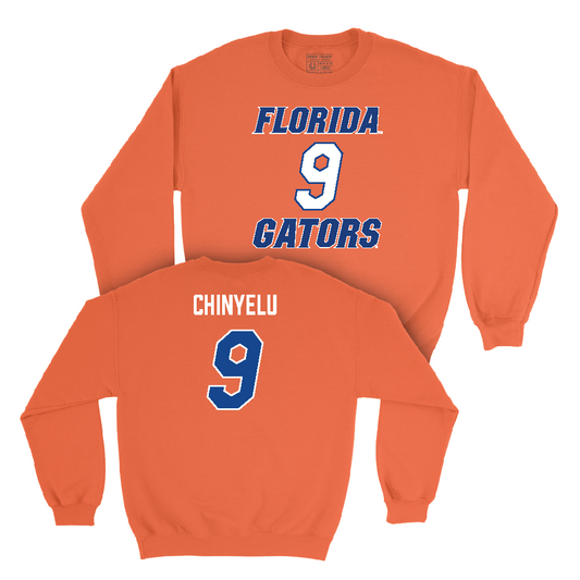 Florida Men's Basketball Sideline Orange Crew  - Rueben Chinyelu