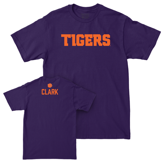 Clemson Women's Gymnastics Purple Tigers Tee  - Brie Clark