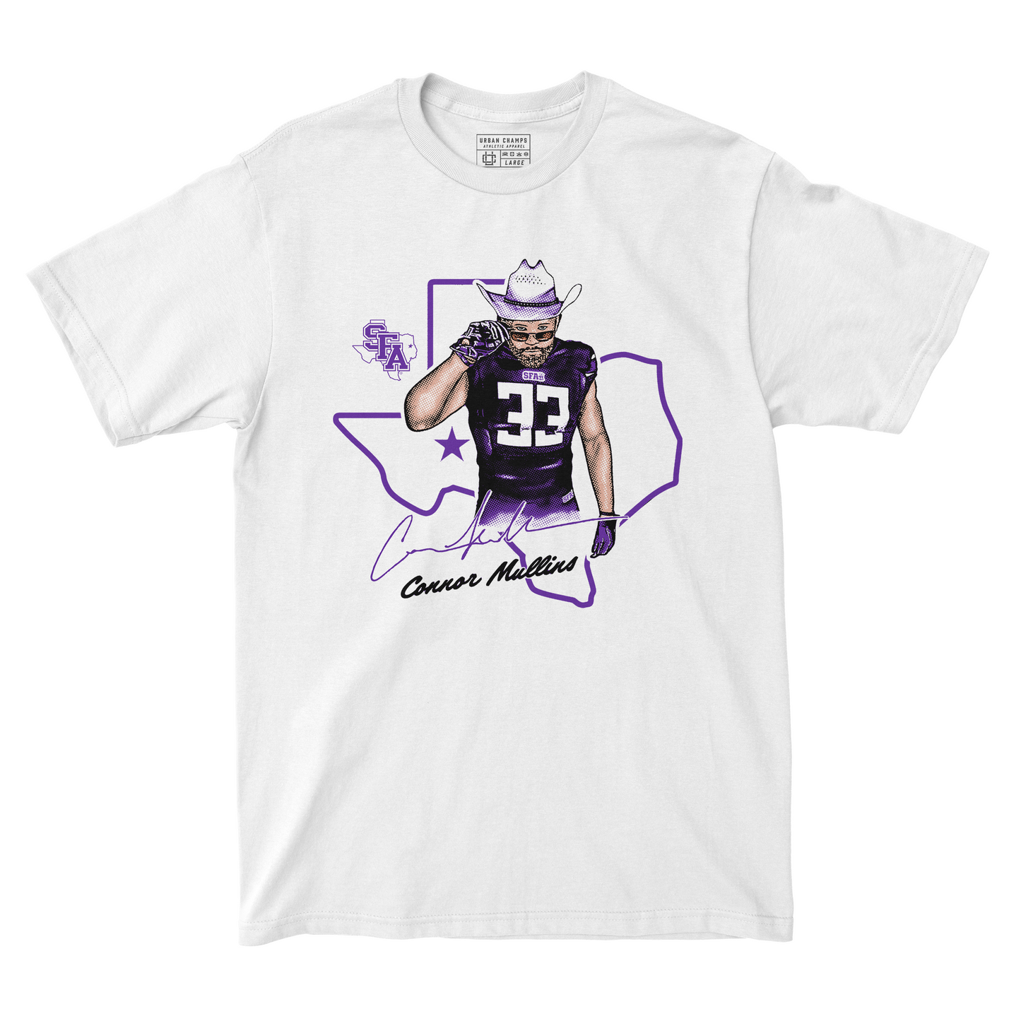 EXCLUSIVE RELEASE: Connor Mullins Cartoon White Tee