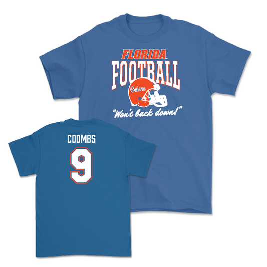 Florida Football Royal Tee - Caleb Coombs