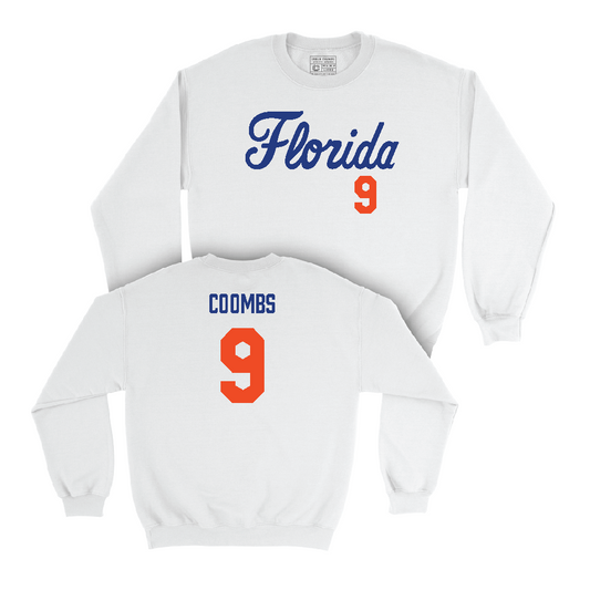 Florida Football White Script Crew - Caleb Coombs