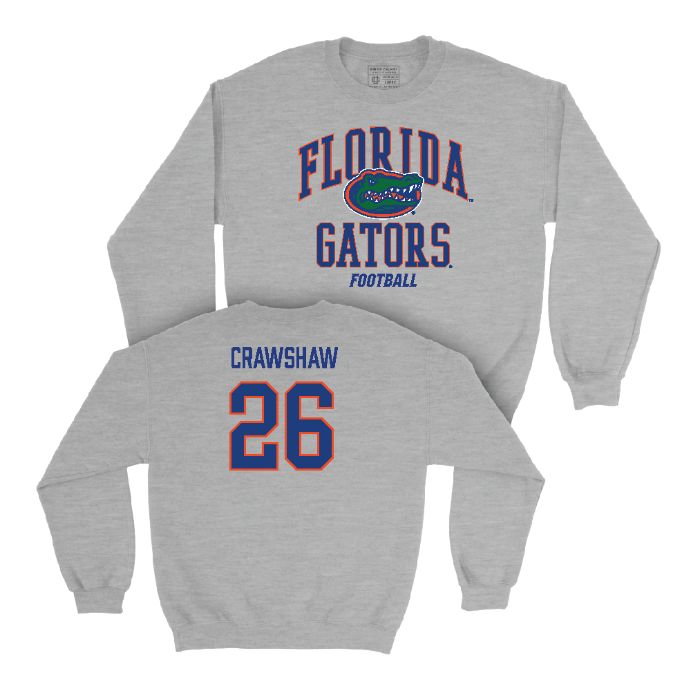 Florida Football Sport Grey Arch Crew - Jeremy Crawshaw