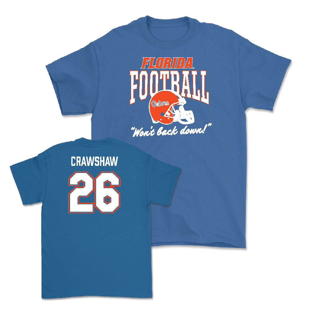 Florida Football Royal Tee - Jeremy Crawshaw