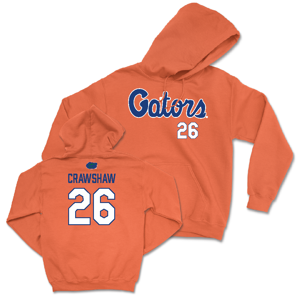 Florida Football Orange Script Hoodie - Jeremy Crawshaw