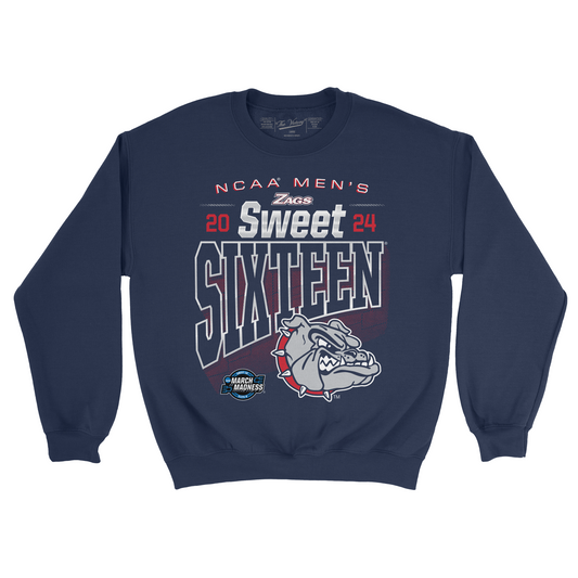 Gonzaga MBB 2024 Sweet Sixteen Streetwear Crew by Retro Brand