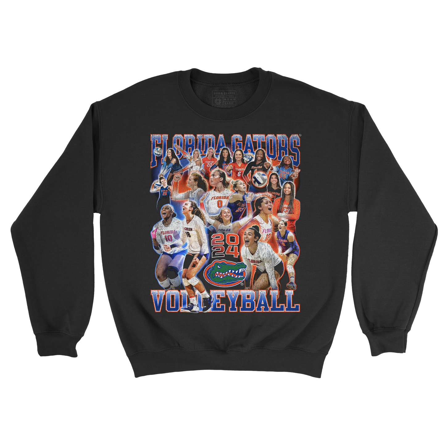 EXCLUSIVE RELEASE: 2024 Florida Volleyball Black Crewneck