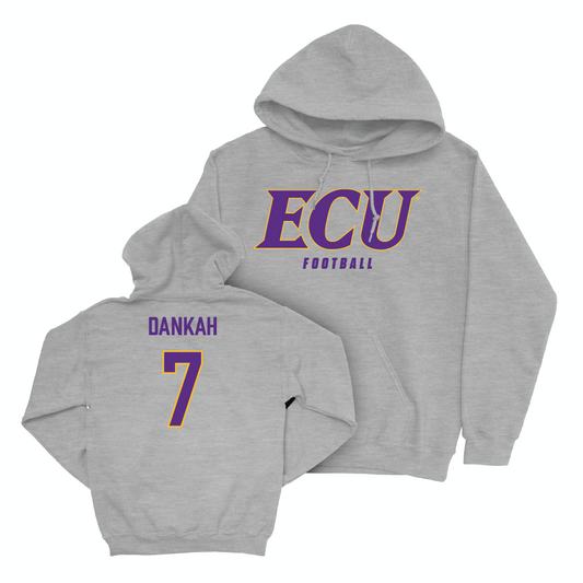 East Carolina Football Sport Grey ECU Hoodie - Samuel Dankah