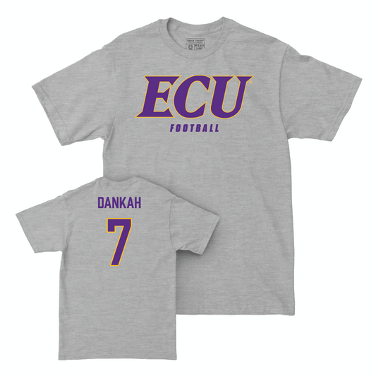 East Carolina Football Sport Grey ECU Tee - Samuel Dankah