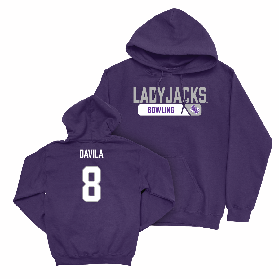 SFA Women's Bowling Purple Staple Hoodie    - Frances Davila