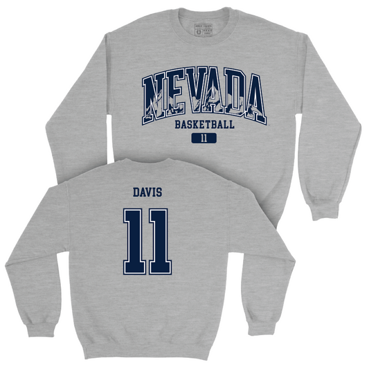 Nevada Women's Basketball Sport Grey Arch Crew  - Tori Davis