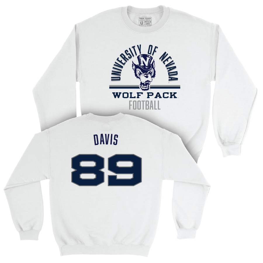 Nevada Football White Classic Crew    - D’Angelo Davis