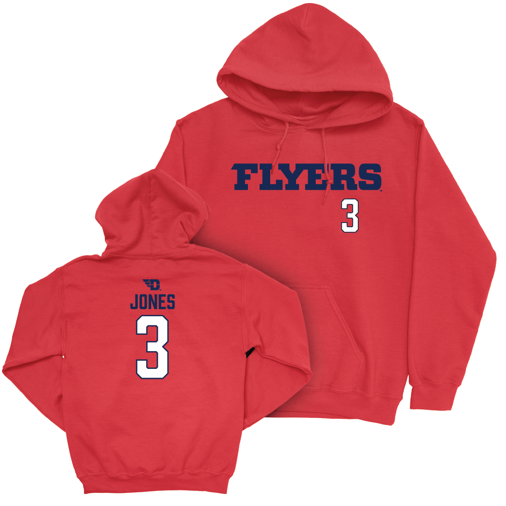 Dayton Women's Basketball Flyers Hoodie - Anyssa Jones Youth Small