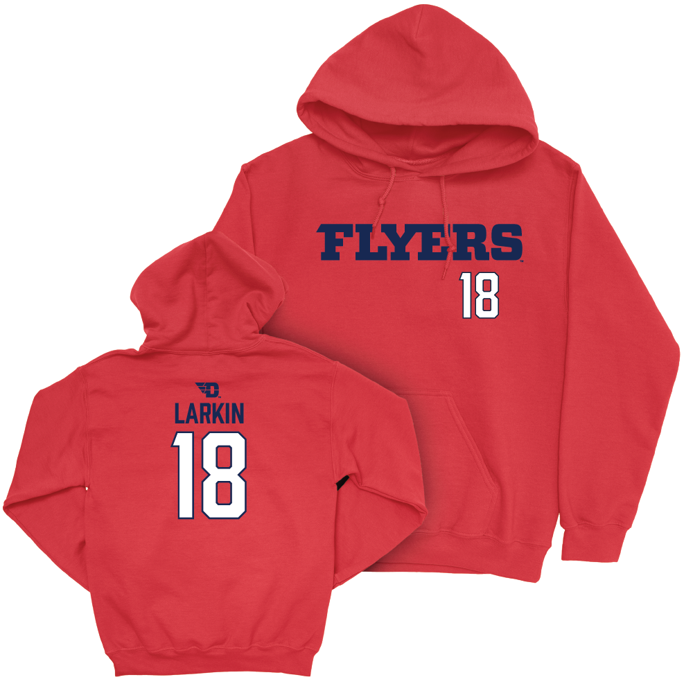 Dayton Women's Volleyball Flyers Hoodie - Ava Larkin Youth Small