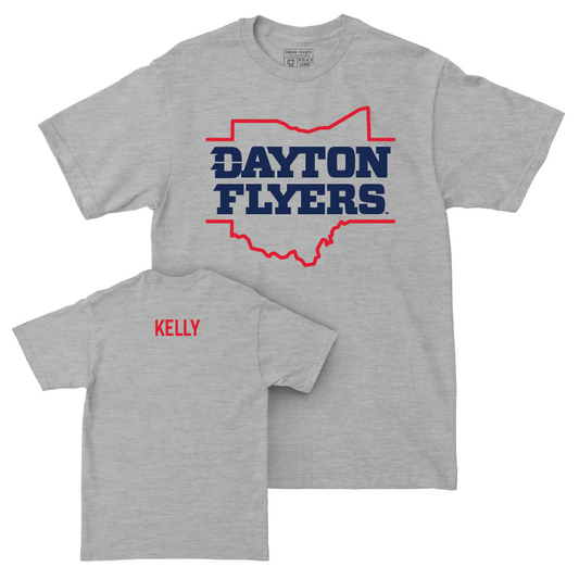 Dayton Women's Track & Field Sport Grey State Tee - Keelin Kelly Youth Small