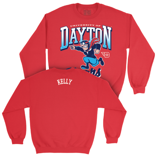 Dayton Women's Track & Field Red Rudy Crew - Keelin Kelly Youth Small