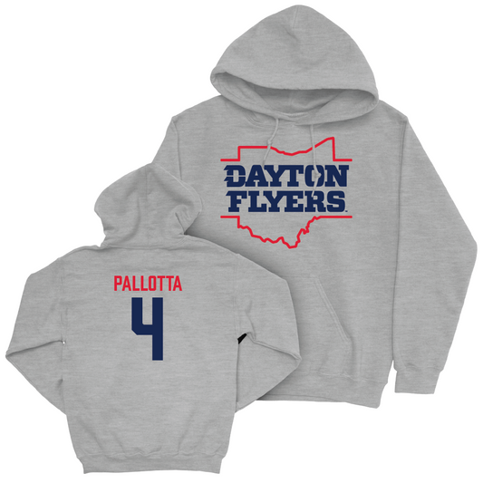 Dayton Women's Basketball Sport Grey State Hoodie - Lauren Pallotta Youth Small