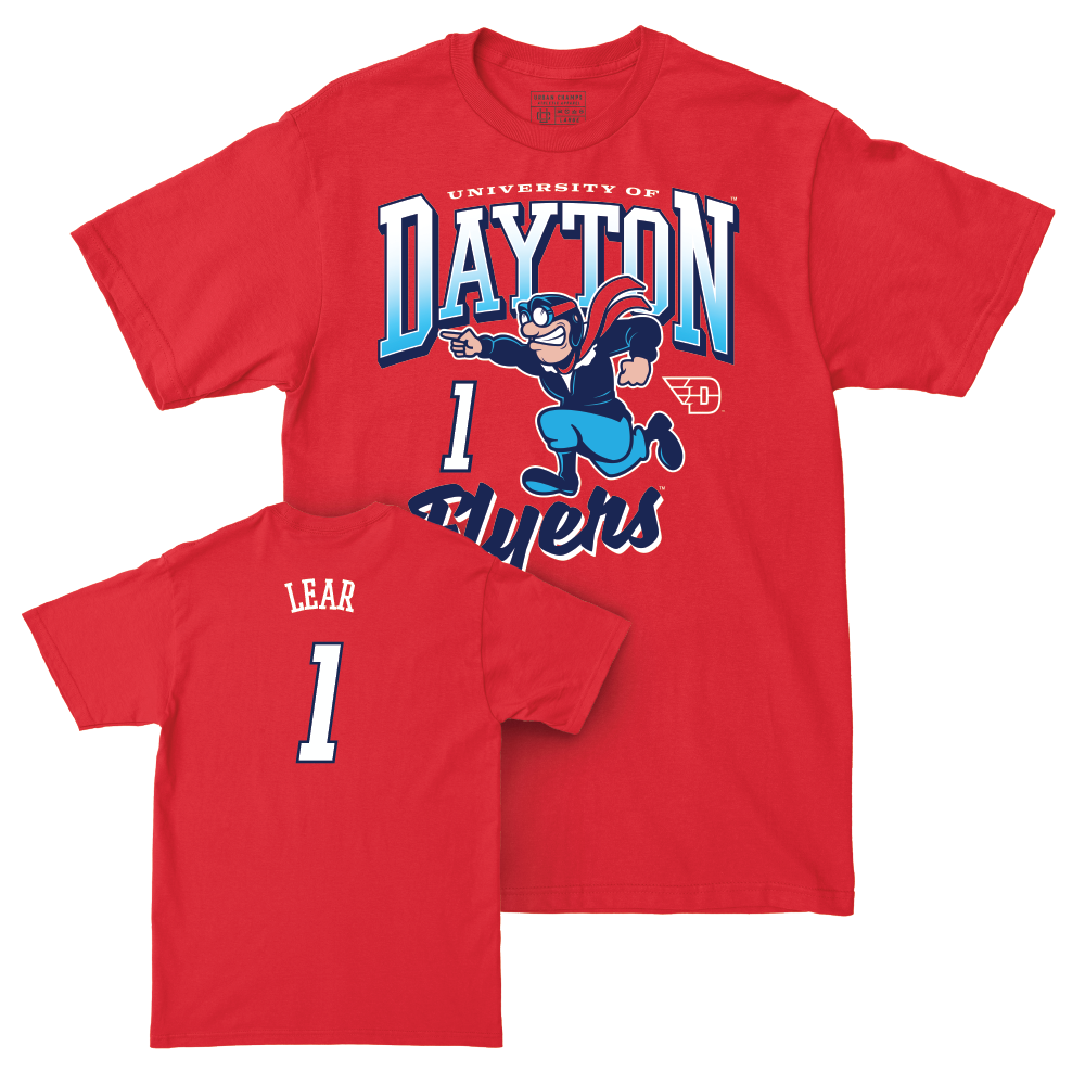 Dayton Women's Basketball Red Rudy Tee - Nayo Lear Youth Small