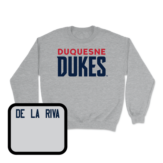 Duquesne Track & Field Sport Grey Lock Crew - Samuel de la Riva