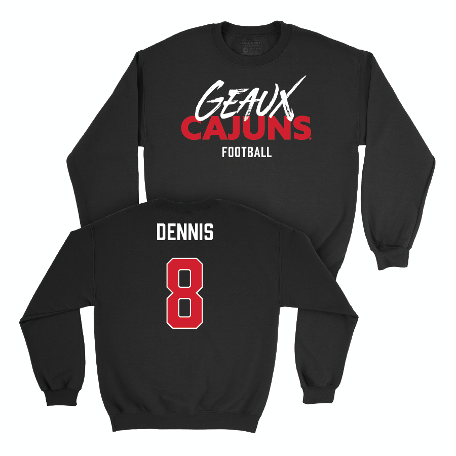 Louisiana Football Black Geaux Crew  - Rahji Dennis