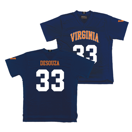 Virginia Men's Lacrosse Navy Jersey - Matthew DeSouza | #33