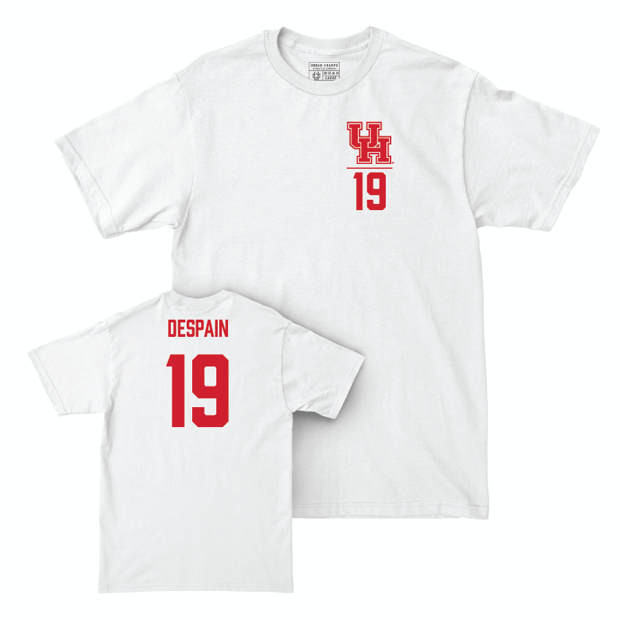 Houston Baseball White Logo Comfort Colors Tee  - Dillon DeSpain