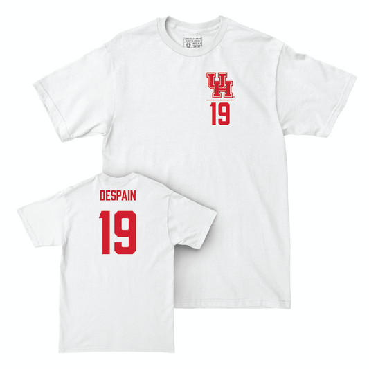 Houston Baseball White Logo Comfort Colors Tee  - Dillon DeSpain