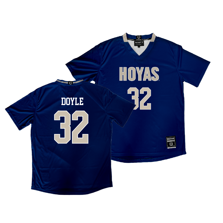 Georgetown Women's Soccer Navy Jersey  - Cyanne Doyle