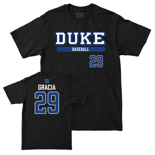 Duke Men's Basketball Black Classic Tee - AJ Gracia Small