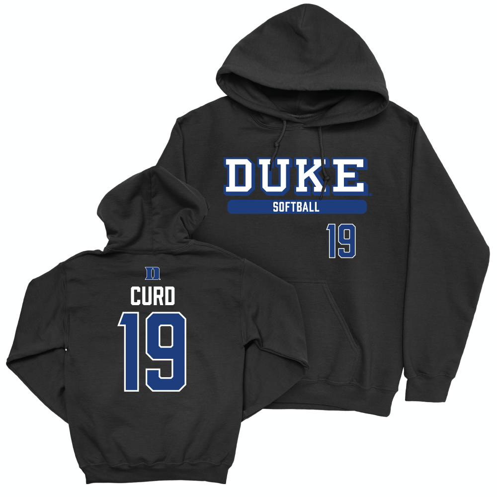 Duke Men's Basketball Black Classic Hoodie - Cassidy Curd Small