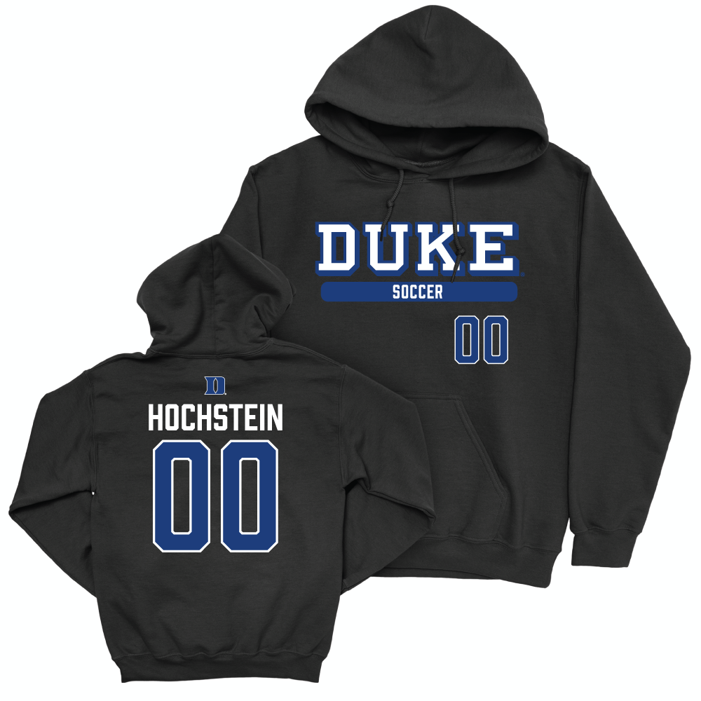 Duke Men's Basketball Black Classic Hoodie - Jacob Hochstein Small