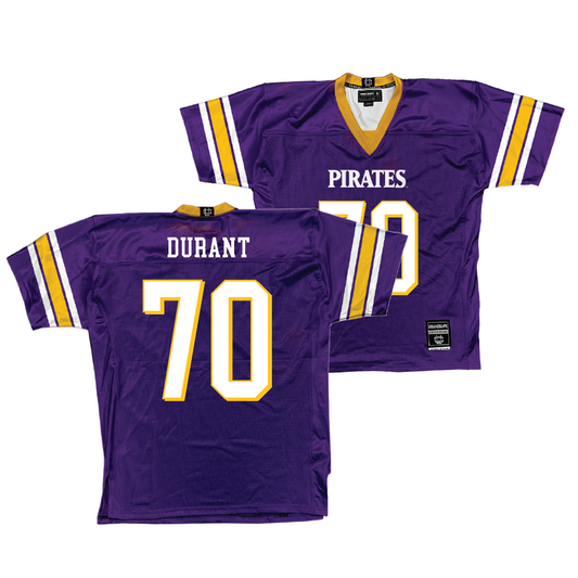 East Carolina Purple Football Jersey - Kameron Durant