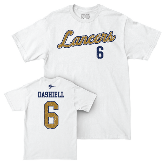 CBU Softball White Script Comfort Colors Tee  - Makenna Dashiell