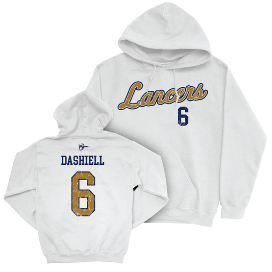 CBU Softball White Script Hoodie  - Makenna Dashiell