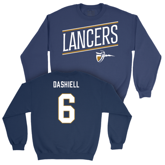 CBU Softball Navy Slant Crew  - Makenna Dashiell