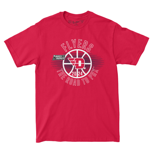 Dayton MBB Road to PHX T-shirt by Retro Brand