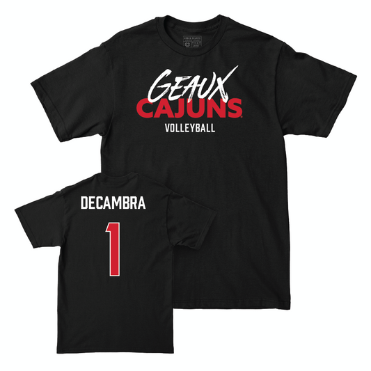 Louisiana Women's Volleyball Black Geaux Tee  - Siena DeCambra