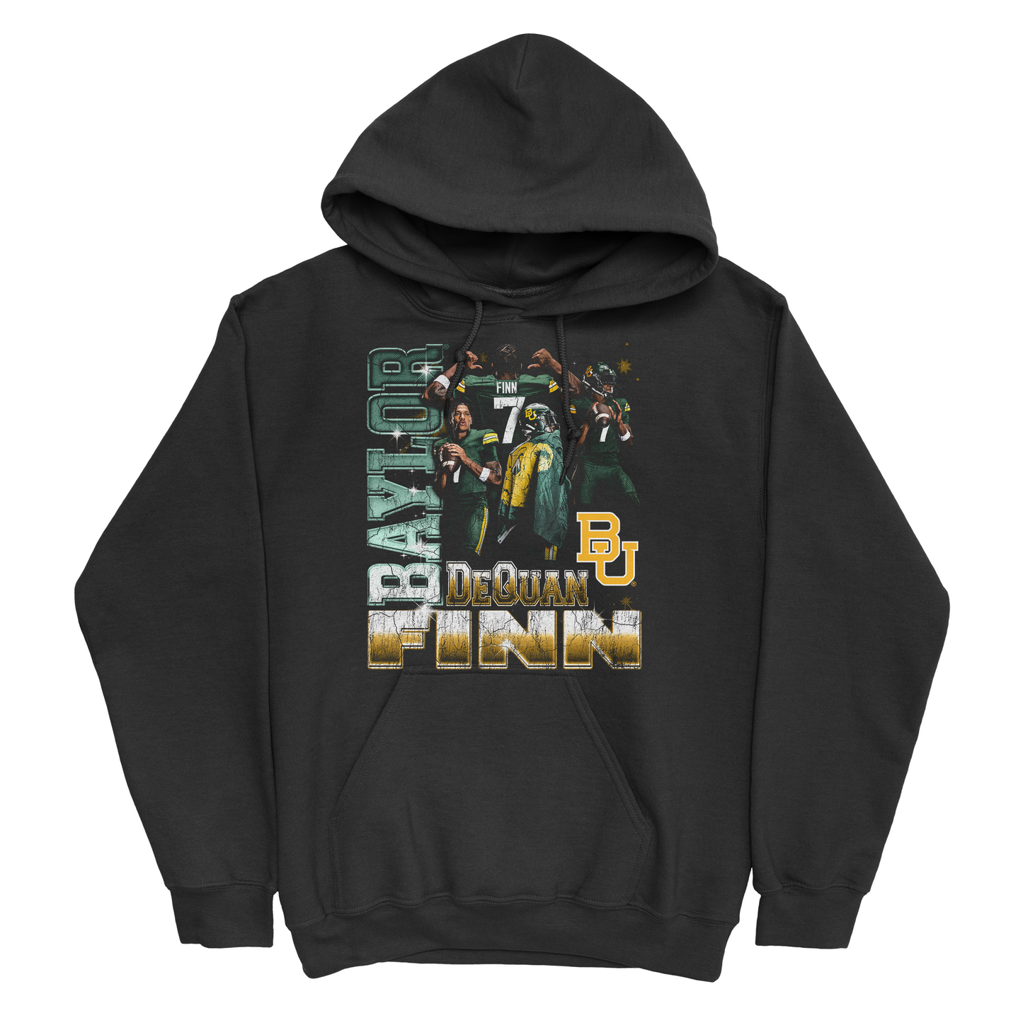 EXCLUSIVE RELEASE: DeQuan Finn Graphic Black Hoodie