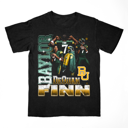 EXCLUSIVE RELEASE: DeQuan Finn Graphic Black Tee