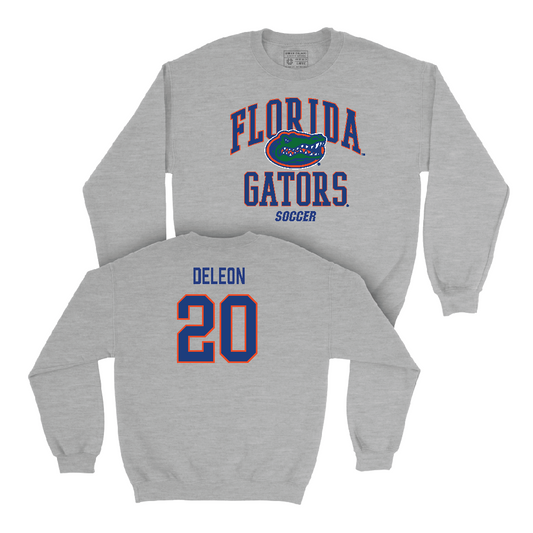 Florida Women's Soccer Sport Grey Arch Crew   - Anna Deleon